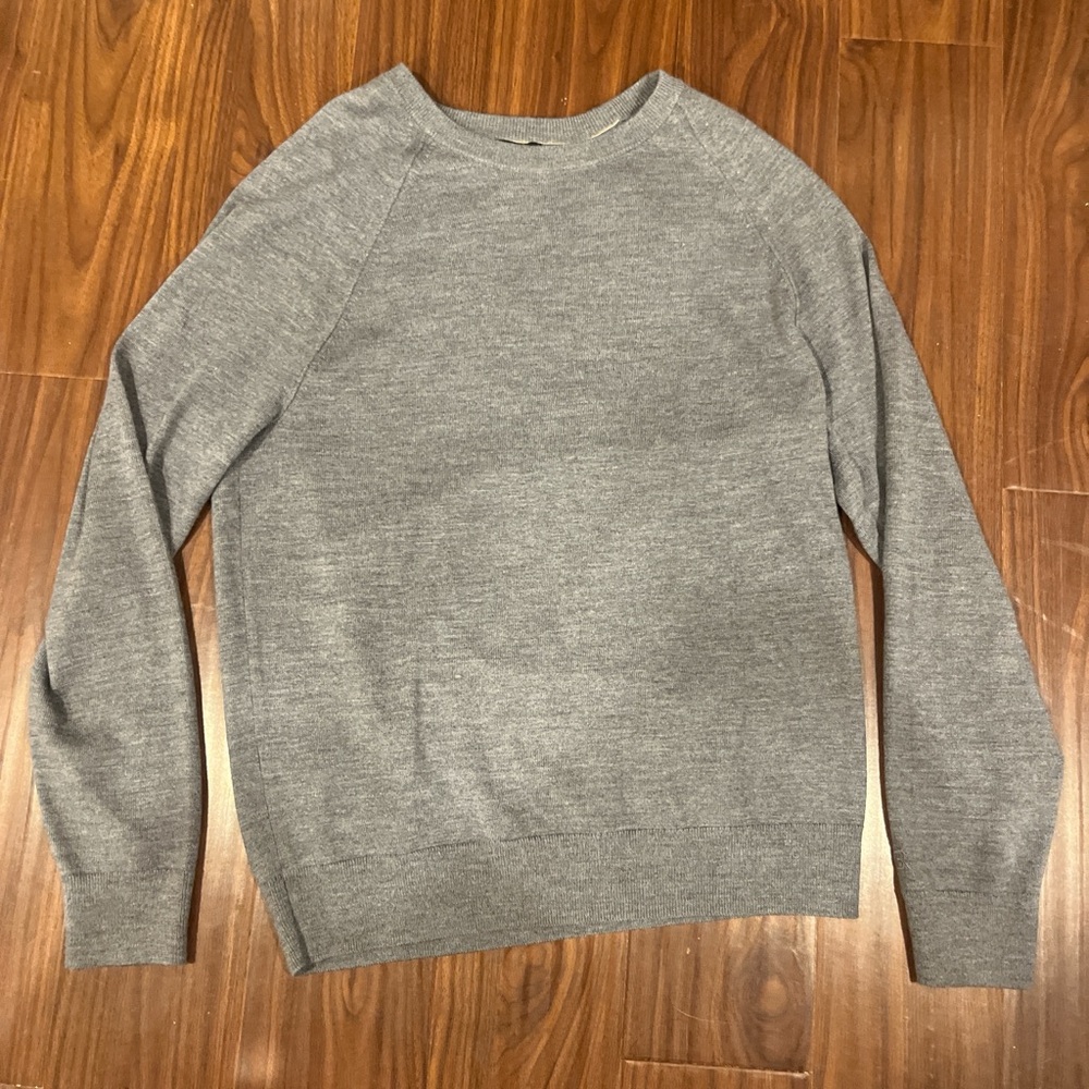 Banana Republic Gray Crewneck Sweater for Men